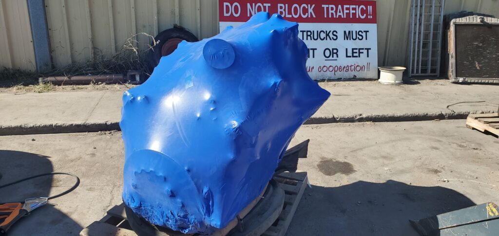 Tractor Engine Shrink Wrap for Outdoor Storage